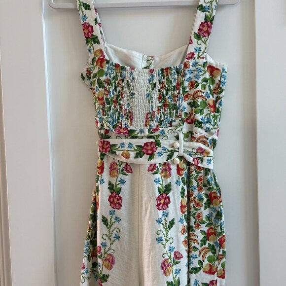 Farm Rio Tropical Romance Romper - Picture 6 of 7